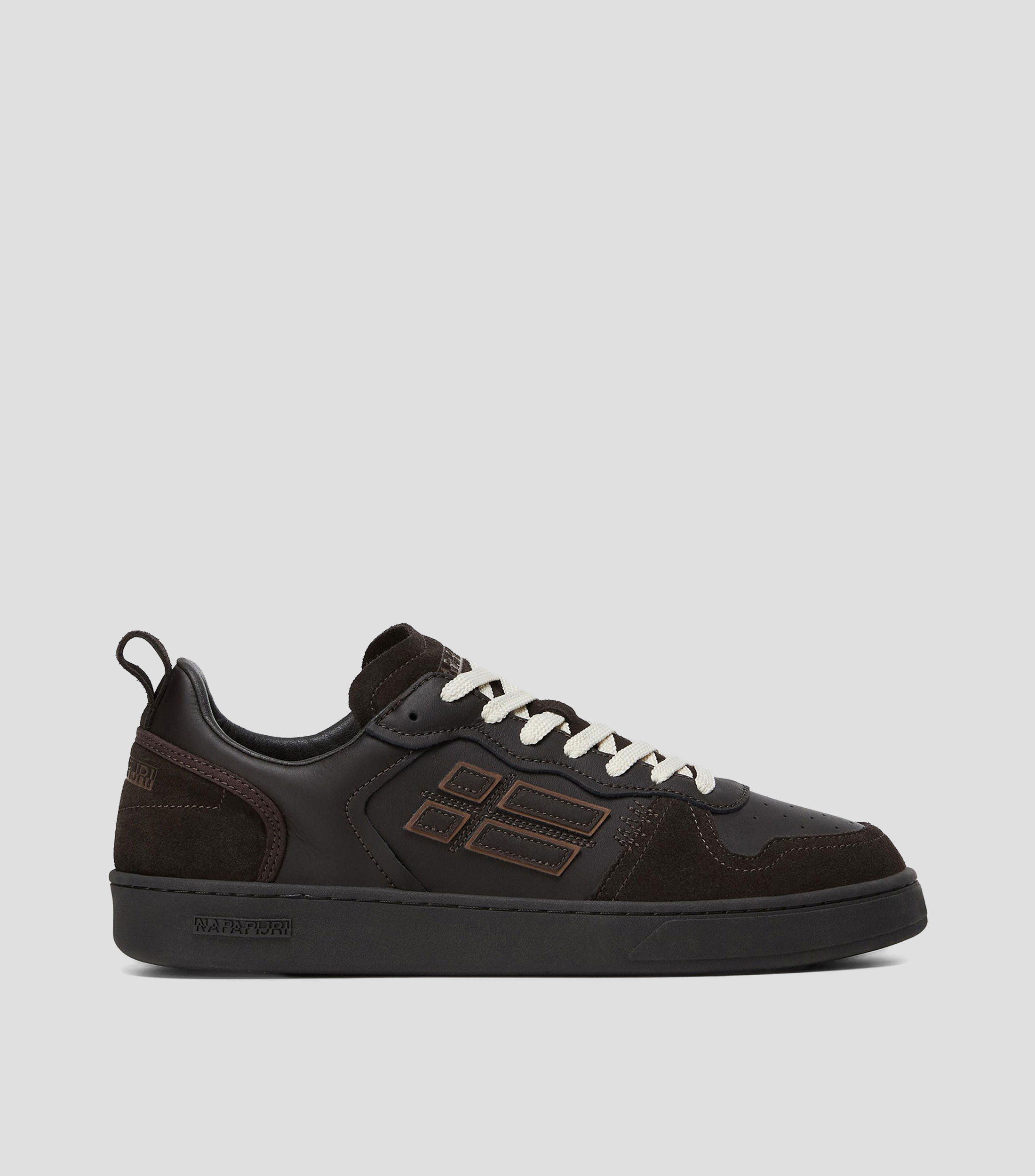 Tenis casuales Prime en cuero Hombre